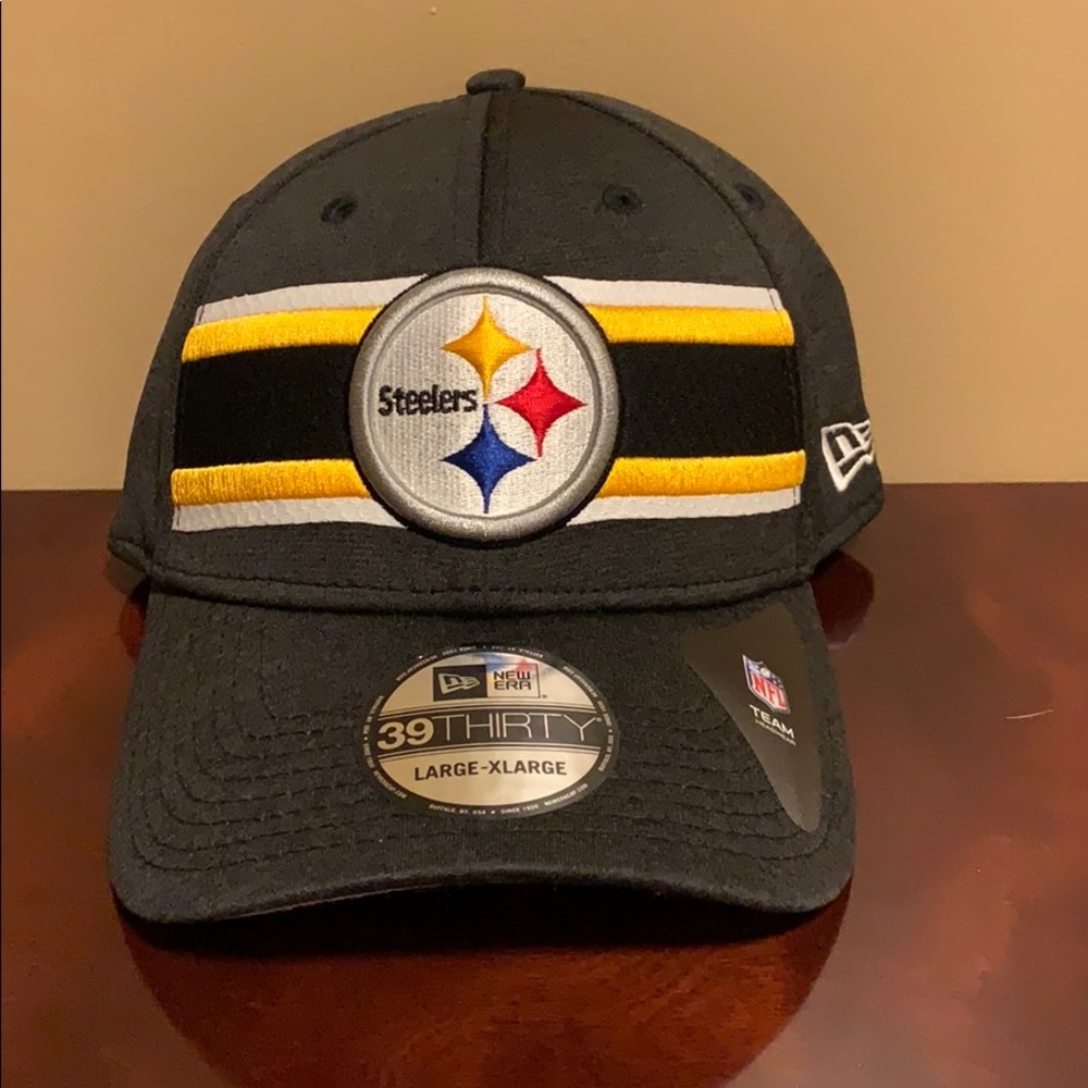 Pittsburgh Steelers NewEra 39Thirty Fitted LXL Hat
